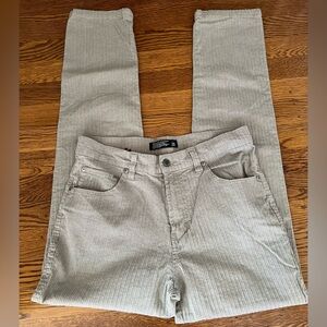 Lois Jeans Vintage Women’s Khaki Striped High Waist Pants